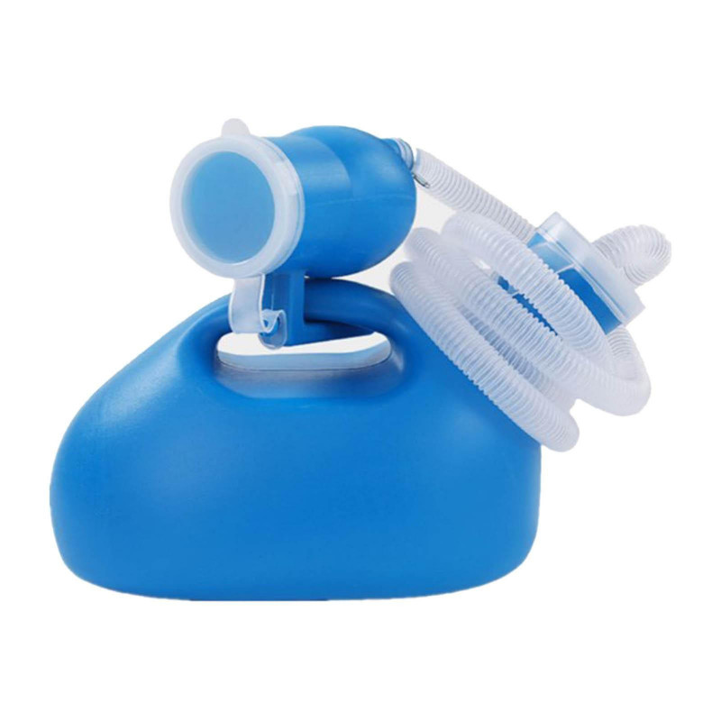 Leakproof Urinals For Men 2000ml With Lid Home Elder Container Jar Blue