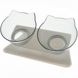 Pet Double Bowl Cat Bowl And Dog Bowl Anti-knock Over Cat And Dog Double Bowl Fixed Pet Cervical Spine Cat Bowl Pet Bowl Pet Double Bowl Cat Bowl And Dog Bowl Anti-knock Over Cat And Dog Double Bowl Fixed Pet Cervical Spine Cat Bowl Pet Bowl