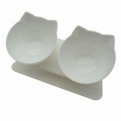 Pet Double Bowl Cat Bowl And Dog Bowl Anti-knock Over Cat And Dog Double Bowl Fixed Pet Cervical Spine Cat Bowl Pet Bowl Pet Double Bowl Cat Bowl And Dog Bowl Anti-knock Over Cat And Dog Double Bowl Fixed Pet Cervical Spine Cat Bowl Pet Bowl