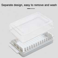 Butter Storage Box With Lid Fresh-keeping Cheese Container Plastic Butter Storage Box With Lid Fresh-keeping Cheese Container Plastic