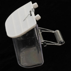 2pcs Bird Seed Feeder For Cage,parrot Automatic Foraging Food Container 2pcs Bird Seed Feeder For Cage,parrot Automatic Foraging Food Container