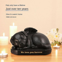 Ange Pet Urne Cartoon Pet Cat Dog Pet Funeral Memorial Résine Scellé Jar Funeral Cat Memorial Style2 Ange Pet Urne Cartoon Pet Cat Dog Pet Funeral Memorial Résine Scellé Jar Funeral Cat Memorial Style2