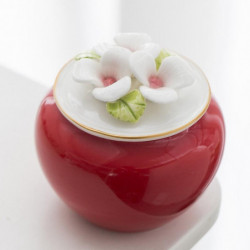 Handmade Floral Pet Urn, Dog, Cats, Birds, Small Animals, Gentle Creative, Sealed Spark Storage Jar, Memorial [...]