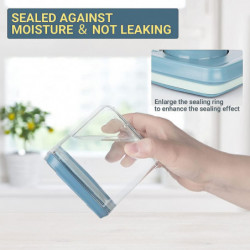 Ankou 0.32 Qt Push-button Airtight Seal Container Food Storage With Seal Lids Ankou 0.32 Qt Push-button Airtight Seal Container Food Storage With Seal Lids