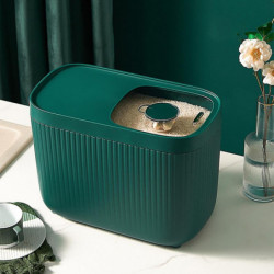 Storage Moisture-proof Leak-proof Beans Supplies Abs+pp+metal Home Large Green Storage Moisture-proof Leak-proof Beans Supplies Abs+pp+metal Home Large Green