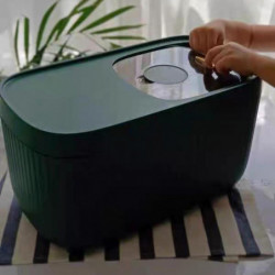 Storage Moisture-proof Leak-proof Beans Supplies Abs+pp+metal Home Large Green Storage Moisture-proof Leak-proof Beans Supplies Abs+pp+metal Home Large Green