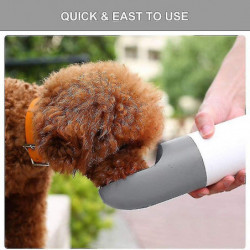 2 In 1 Portable Dog Water Bottle Food Container Nontoxic Detachable Pe 2 In 1 Portable Dog Water Bottle Food Container Nontoxic Detachable Pe