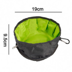 Dog Bowl Travel Bowls Pliable pour chien de compagnie, étanche Portable Dog Bowl Travel Bowls Pliable pour chien de compagnie, étanche Portable
