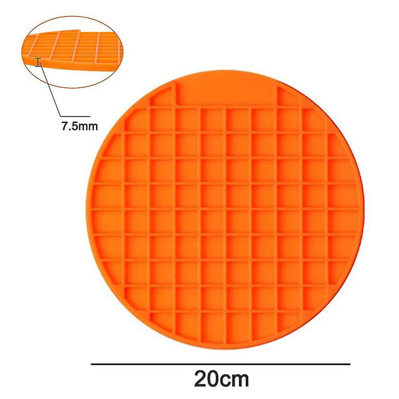 Tapis de léchage pour chiens de grande taille 2pcs, dispositif de distraction de lavage de chien