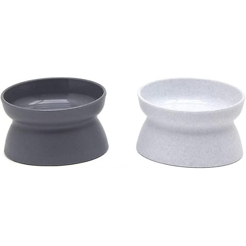 Raised Cat Food Bowl Collection_stress Free Pet Feeder And Waterer-