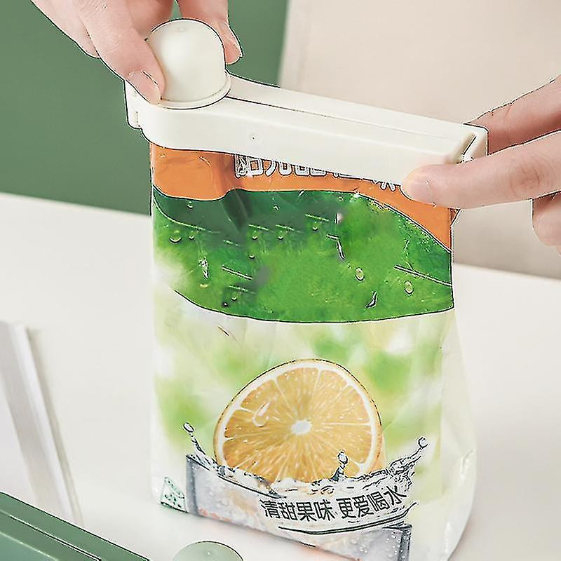 Yaju Seal Clip avec verseur verseur portable Joint alimentaire réutilisable Pour le stockage des aliments (3pcs)