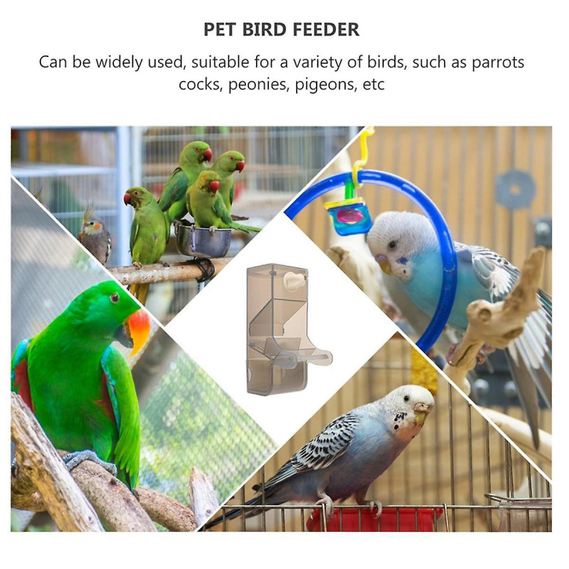 Mangeoire pour perroquets Bol de nourriture pour oiseaux Récipient de nourriture pour perroquets Bol [...]