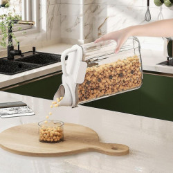 TY-29003 Sealed Transparent Food Storage Box Kitchen Grains Organizer, Size S (BPA Free, No FDA) TY-29003 Sealed Transparent Food Storage Box Kitchen Grains Organizer, Size S (BPA Free, No FDA)