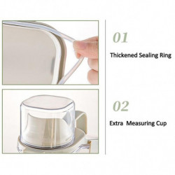 TY-29003 Sealed Transparent Food Storage Box Kitchen Grains Organizer, Size S (BPA Free, No FDA) TY-29003 Sealed Transparent Food Storage Box Kitchen Grains Organizer, Size S (BPA Free, No FDA)