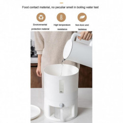 Storage With Lid Measuring Cylinder Moisture Proof Household Cereal Dispenser Storage With Lid Measuring Cylinder Moisture Proof Household Cereal Dispenser