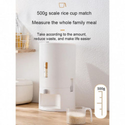 Storage With Lid Measuring Cylinder Moisture Proof Household Cereal Dispenser Storage With Lid Measuring Cylinder Moisture Proof Household Cereal Dispenser