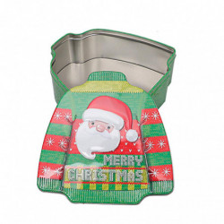 1Pc Sweater Shape Candy Tinplate Boxes Tank Biscuit Container Gift Storage 1Pc Sweater Shape Candy Tinplate Boxes Tank Biscuit Container Gift Storage