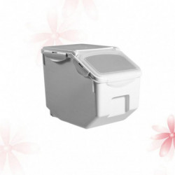Household Rice Storage Bucket Rice Cylinder Sealed Moistureproof Flour Organizer Plastic Multi-functional Storage [...]
