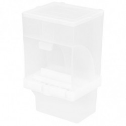 Convenient Bird Feeder Automatic Bird Feeder Tool Bird Food Container Sift-proof Feeding Box Convenient Bird Feeder Automatic Bird Feeder Tool Bird Food Container Sift-proof Feeding Box