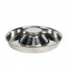 Stainless Steel Dog Bowl Puppy Feeding Weaning Food Tray, 34 Cm