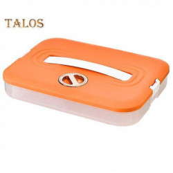 Dumpling Storage Box with Sturdy Handle Single/Dual/Triple/Four Layer Food Container for Home Picnics Dumpling Storage Box with Sturdy Handle Single/Dual/Triple/Four Layer Food Container for Home Picnics