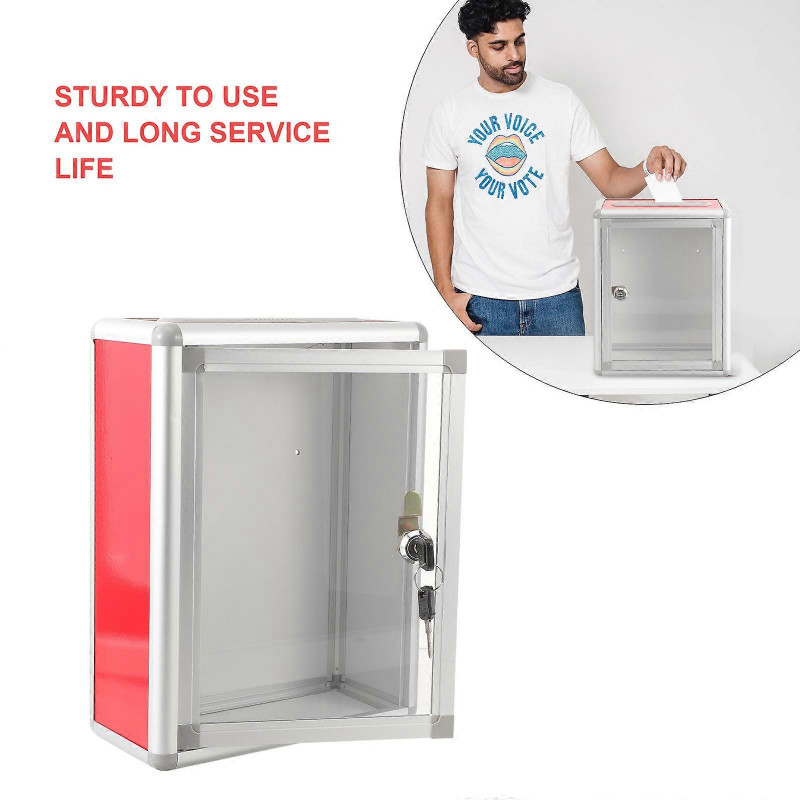 Public Suggestion Box Charity Collection Box Fundraising Donation Box Container