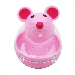 Food Dispenser Cat Tumbler Toy Funny Plastic Container Mouse Shape Gift Pet Supplies Drop Food Dispenser Cat Tumbler Toy Funny Plastic Container Mouse Shape Gift Pet Supplies Drop