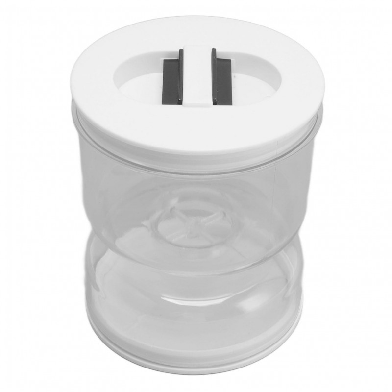 Dry Wet Separation Pickle Jar Kitchen Pickle Hourglass Jar Airtight Kimchi Wet Dry Dispenser