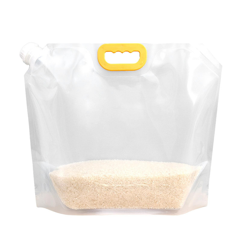 Storage Bag For Food Storing Transparent Portable Thickened 100% Non-toxic And Bpa-free Moisture-proof Sealed Packaging