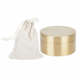 Outdoor Waterproof Round Shape Brass Box Metal Jewelry Sealed Container Dustproof Moisture Proof Coin Storage Box Outdoor Waterproof Round Shape Brass Box Metal Jewelry Sealed Container Dustproof Moisture Proof Coin Storage Box