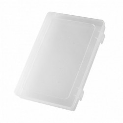 Nail Display Box Dusproof Large Capacity Portable Empty Nail Package Box Transparent S Nail Display Box Dusproof Large Capacity Portable Empty Nail Package Box Transparent S