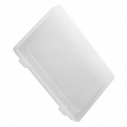 Nail Display Box Dusproof Large Capacity Portable Empty Nail Package Box Transparent S Nail Display Box Dusproof Large Capacity Portable Empty Nail Package Box Transparent S