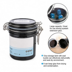 Eyelash Glue Storage Tank Activated Sealed Storage Jar Container Cylinder Eyelash Glue Storage Tank Activated Sealed Storage Jar Container Cylinder