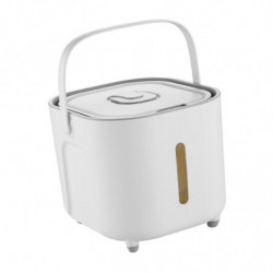 Rice Storage Bin Storage Bucket Grain Bucket With Handle For Grain Nuts Rice Rice Storage Bin Storage Bucket Grain Bucket With Handle For Grain Nuts Rice