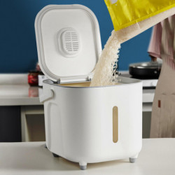 Rice Storage Bin Storage Bucket Grain Bucket With Handle For Grain Nuts Rice Rice Storage Bin Storage Bucket Grain Bucket With Handle For Grain Nuts Rice