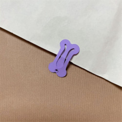 Cute Dog Hairpin Colorful Bone Shape Hairpin Pet Small Dog Hair Clips for Chihuahua Pug Grooming Do