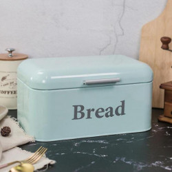 Vintage Bread Box Cupboard Iron Box Desktop Finishing Dust-proof Storage Box Storage Bin Food Kitch Vintage Bread Box Cupboard Iron Box Desktop Finishing Dust-proof Storage Box Storage Bin Food Kitch