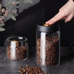 Coffee Beans Vacuum Sealed Tank Household Moisture-Proof Air Extraction Airtight Container Food Storage Jars,D Coffee Beans Vacuum Sealed Tank Household Moisture-Proof Air Extraction Airtight Container Food Storage Jars,D