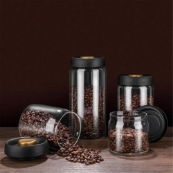 Coffee Beans Vacuum Sealed Tank Household Moisture-Proof Air Extraction Airtight Container Food Storage Jars,D Coffee Beans Vacuum Sealed Tank Household Moisture-Proof Air Extraction Airtight Container Food Storage Jars,D