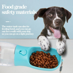 3 in 1 Portable Dog Water Bottle Multi-functional Pet Water Dispenser with Food Container and Waste Bag 3 in 1 Portable Dog Water Bottle Multi-functional Pet Water Dispenser with Food Container and Waste Bag