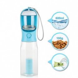 3 in 1 Portable Dog Water Bottle Multi-functional Pet Water Dispenser with Food Container and Waste Bag 3 in 1 Portable Dog Water Bottle Multi-functional Pet Water Dispenser with Food Container and Waste Bag