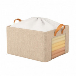Wardrobe Storage Box Moisture-proof Large Capacity Basket for Living Room Wardrobe Storage Box Moisture-proof Large Capacity Basket for Living Room