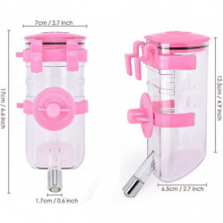 Style distinctif Goutte à goutte Lapin Bouteille d’eau 350ml Chiots Caisse Distributeur d’eau Pet Cage Suspendue Style distinctif Goutte à goutte Lapin Bouteille d’eau 350ml Chiots Caisse Distributeur d’eau Pet Cage Suspendue