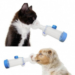 Inhaler Spacer with 2 Masks for Pets Cat and Small Dog Inhaler Spacer for ,with Round Shape Silicon
