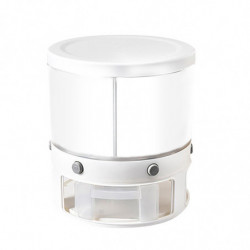 Boîte de stockage des aliments Rotatable Didivising Seau de riz Preuve de ménage