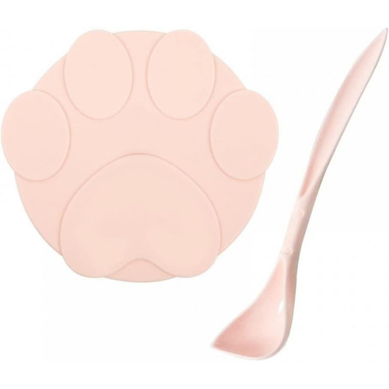 Dog Food Can Cover, Silicone Pet Food Can Supplies With Spoon For 3 Standard Size Dog Cat Food Cans