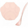 Dog Food Can Cover, Silicone Pet Food Can Supplies With Spoon For 3 Standard Size Dog Cat Food Cans