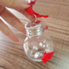 Hangable Bird Feeder Minimalist Eco-friendly Light Bulb Shape Bird Food Container For Porch Q