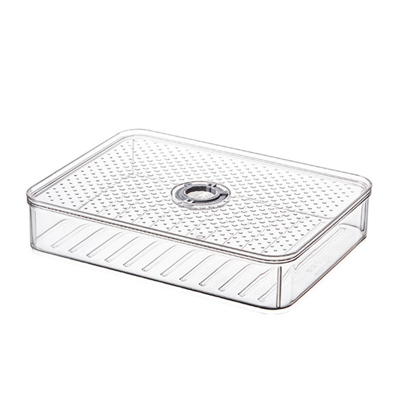 Stackable Dumplings Organizers Refrigerator Food Storage Box With Lids Bpa-free