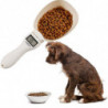 Bowls pet food scale cup for dog cat feeding bowl spoon kitchen portable pet scoop for measuring food